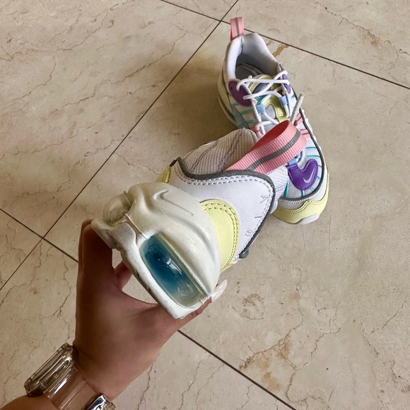 Nike Air Max 97 Pastel Colour Block Sneaker US 7 Wore Once Super Unique - Picture 7 of 9